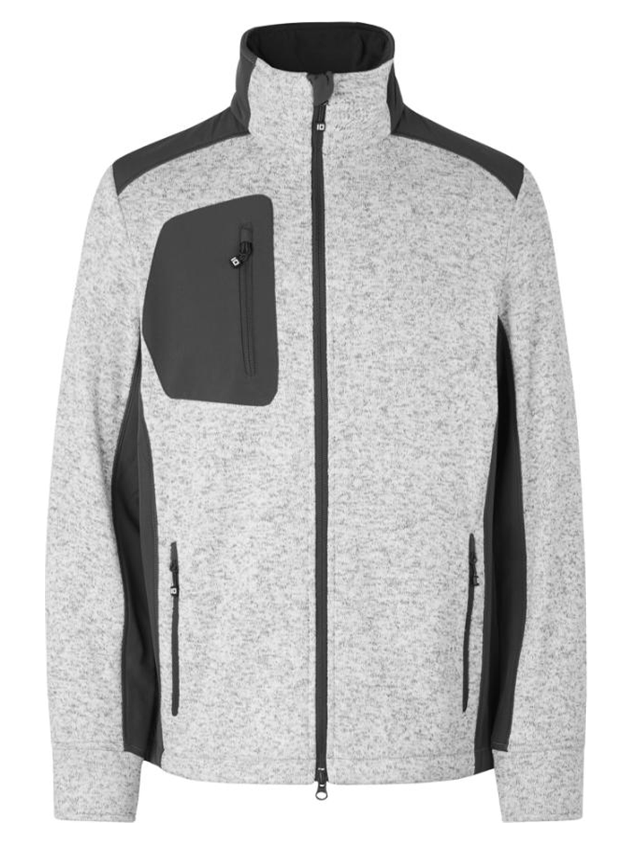 ID Overtøj 0850-gråmelange_S - Bygholm Menswear